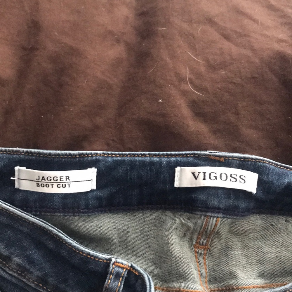Vigoss jagger boot cut jeans never worn sz33